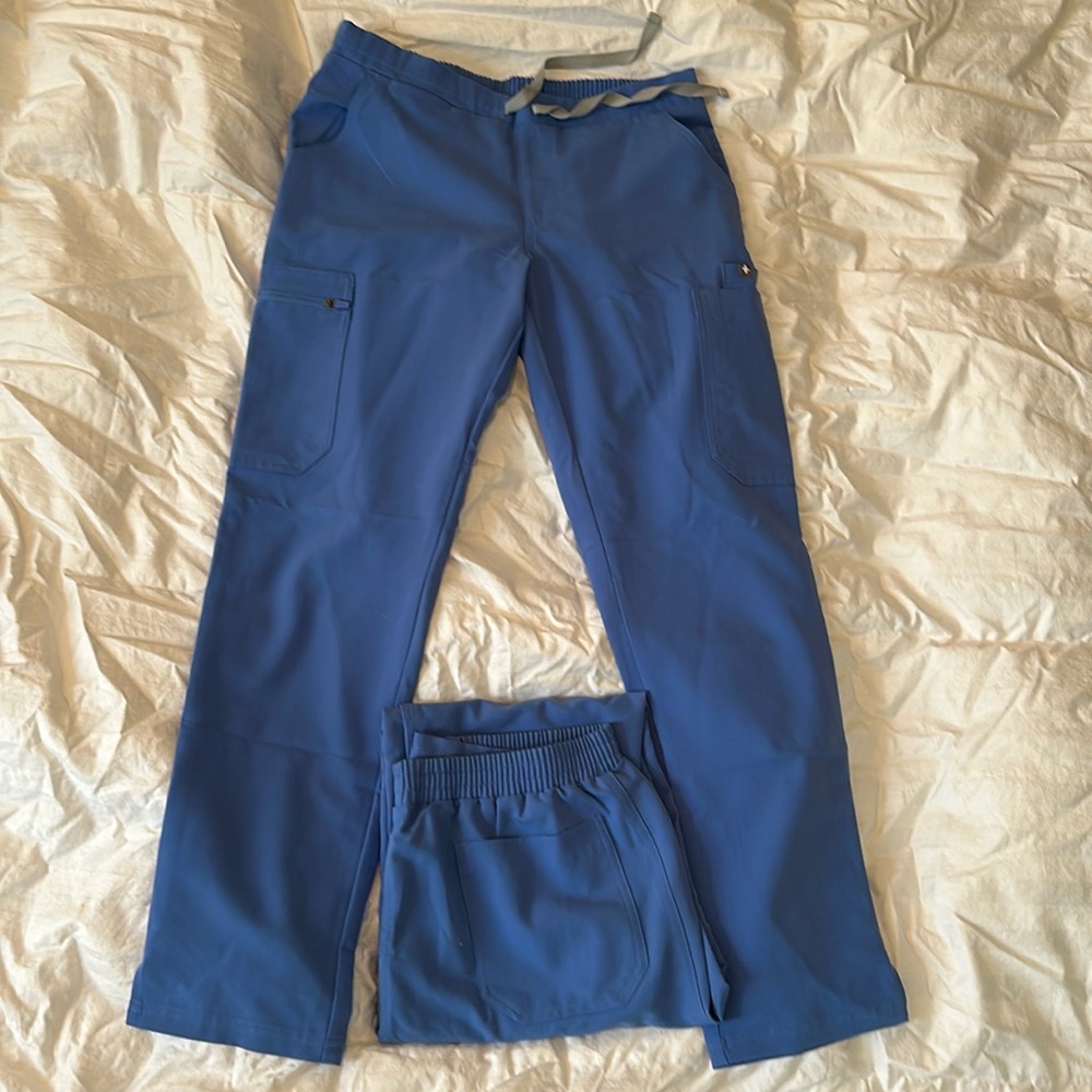 Ceil Blue Figs Yola- elastic waistband- small petite